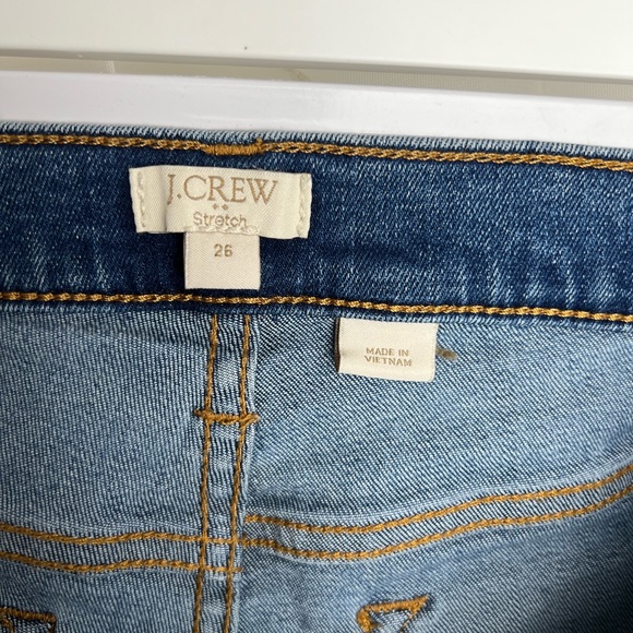 JCrew Stretch Jean’s women’s size 26 distressed - Picture 4 of 5